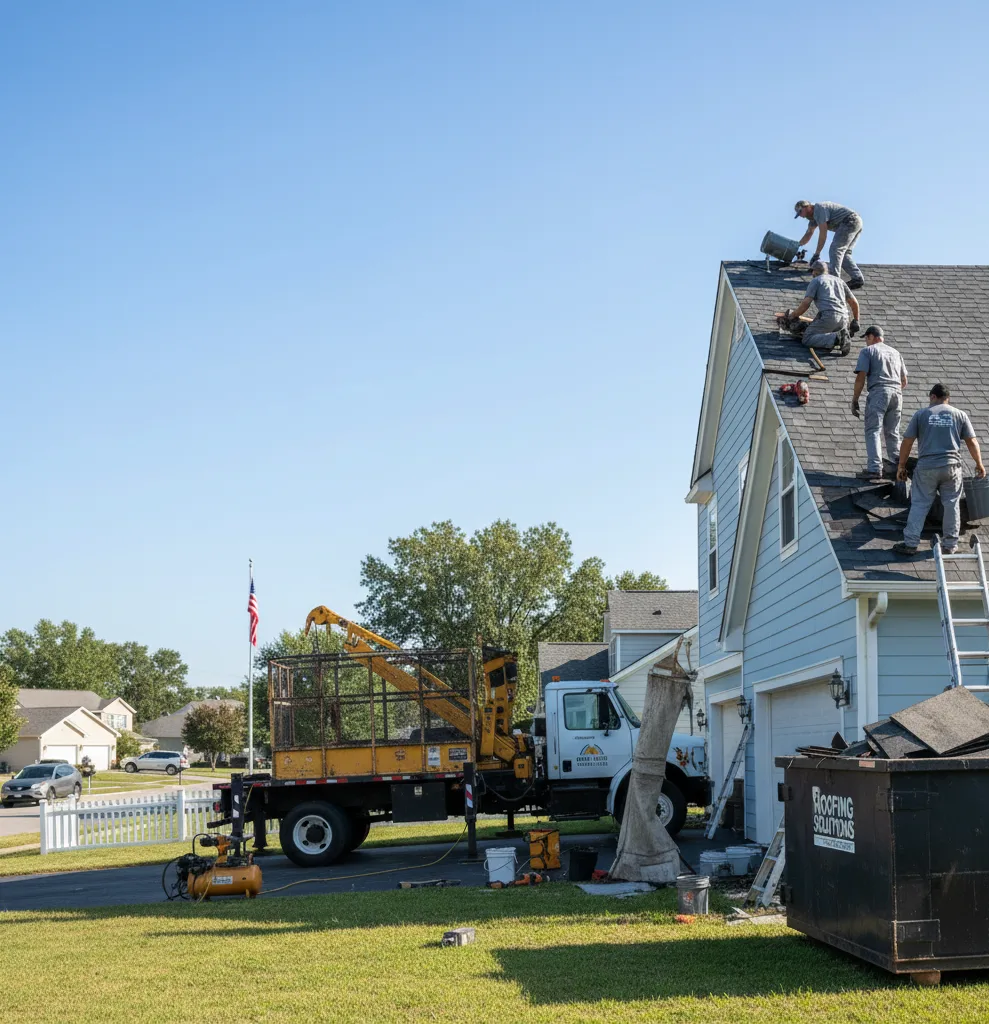 Roof Repair in Ladoga